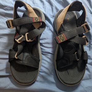 Ozark Trail Black and Tan Kids Sandals